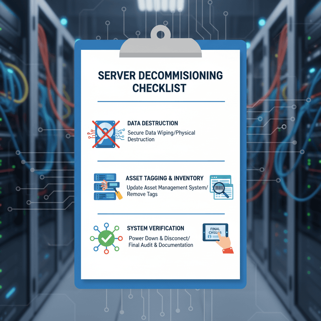 Hero image for decommission server checklist article