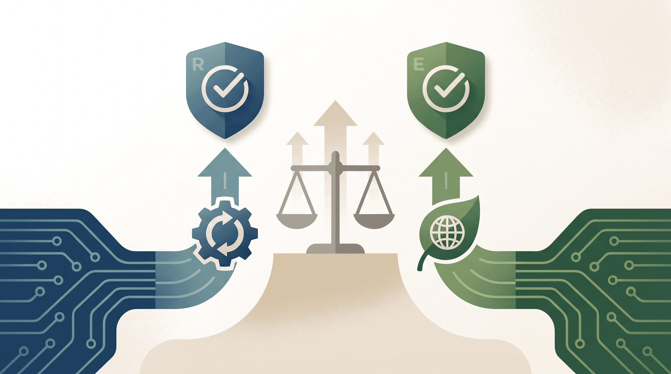 Hero image depicting R2 vs e-Stewards certification comparison