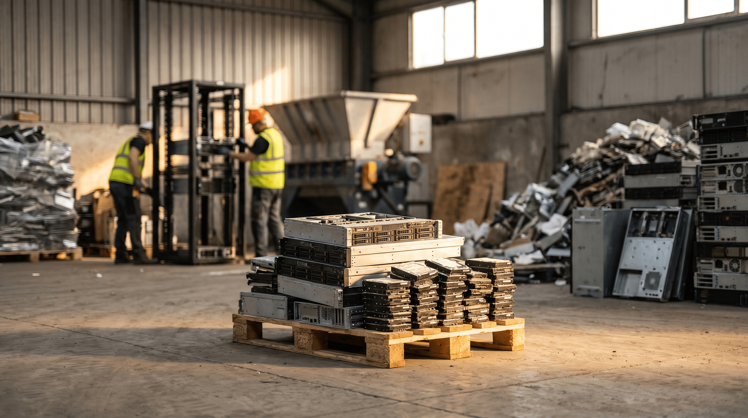 Overview of server disposal processes
